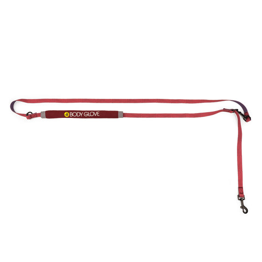 Beach Walk Convertible Pet Leash - Burgundy