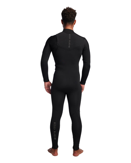 Men's Gold Cell 2/2mm Slant Zip Fullsuit - Black