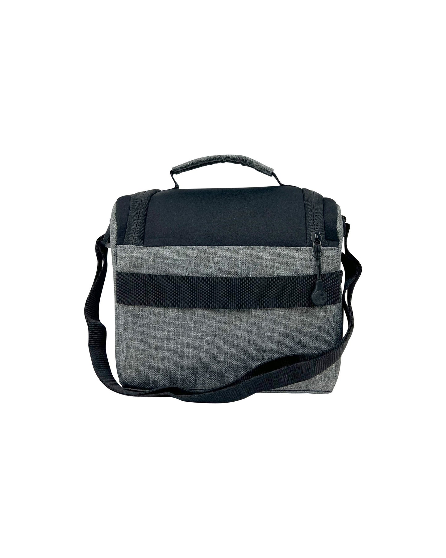 Zip Top Lunch Tote - Grey