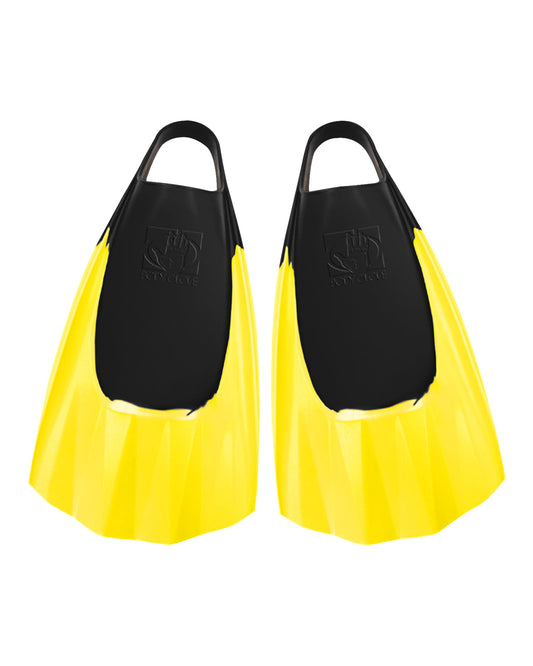 Bodyboard Fins - Black / Yellow