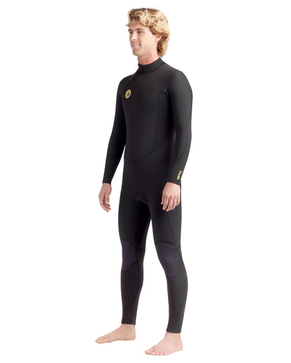 Heritage 3/2mm Back-Zip Men's Fullsuit - Black