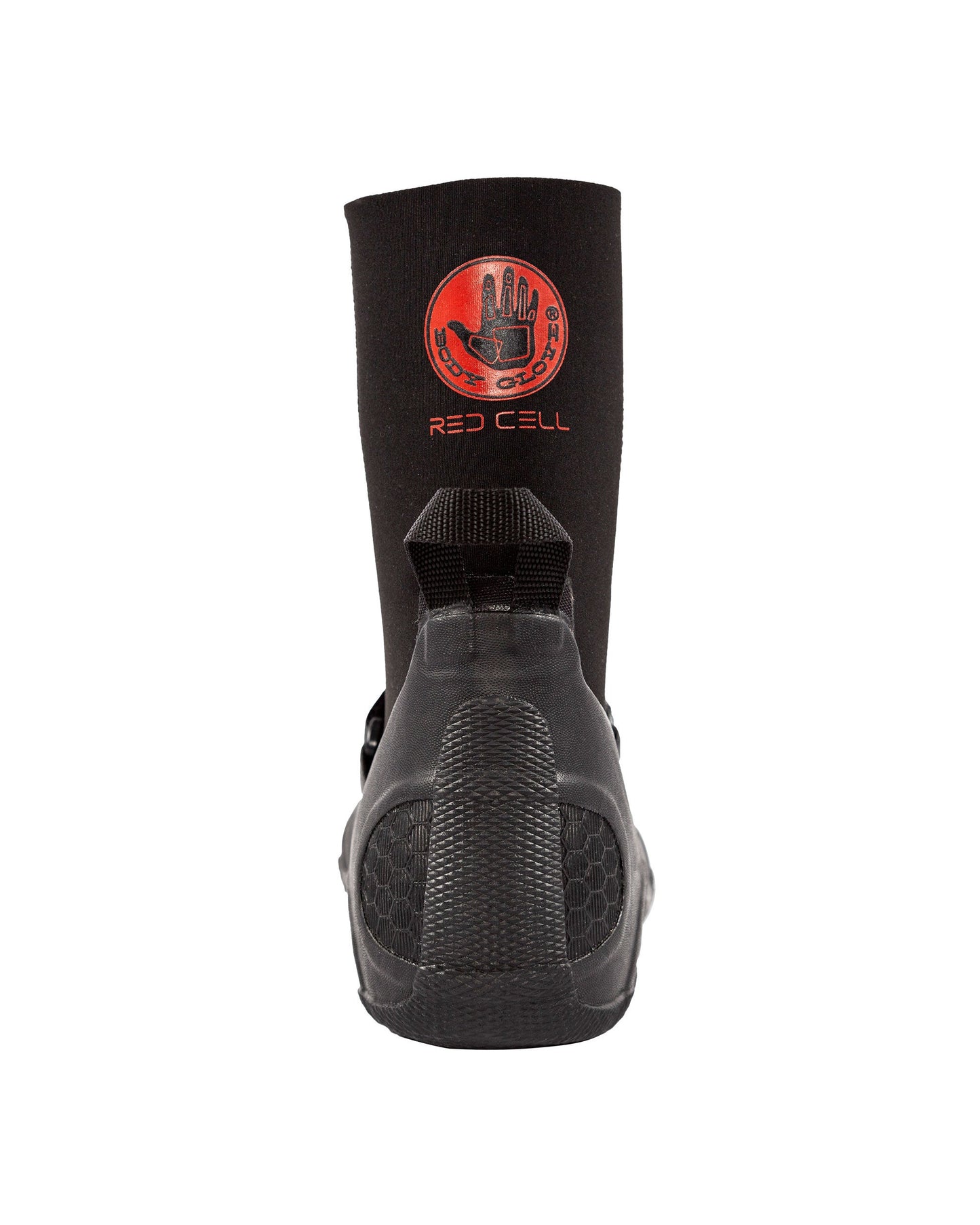8mm Red Cell Bootie - Black
