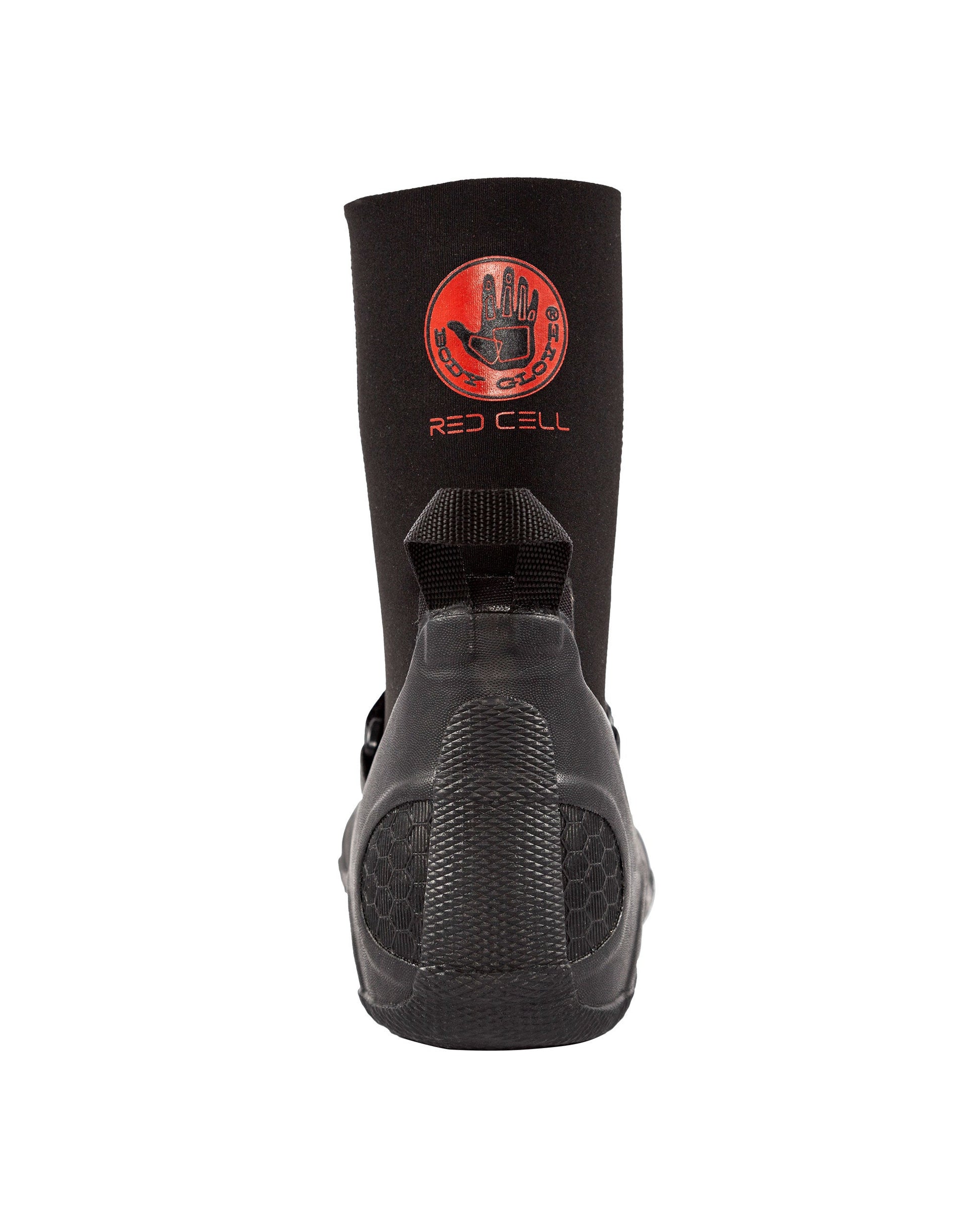 5mm Red Cell Bootie - Black