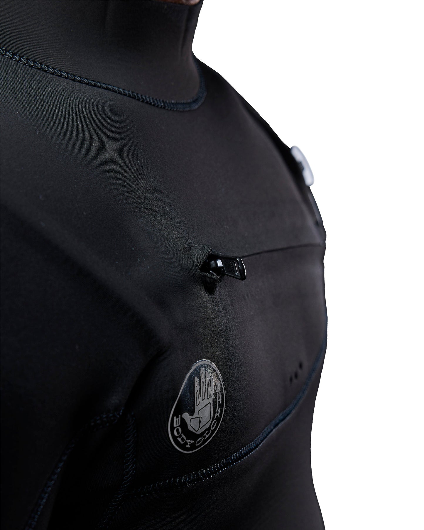 Men's Gold Cell 3/2mm Slant Zip Fullsuit - Black