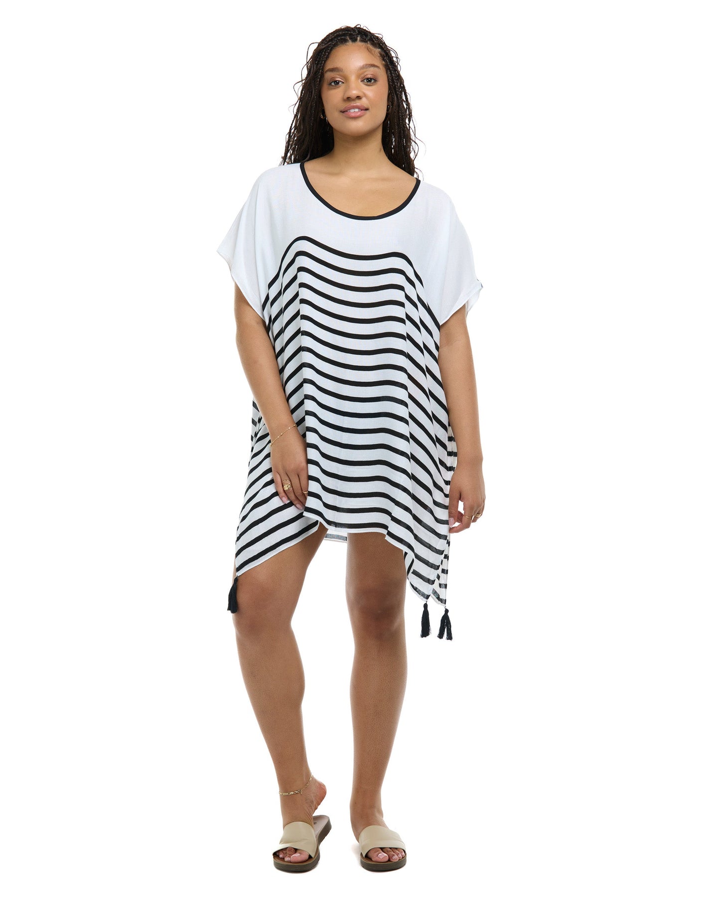 Ajana Cover-Up Dress - Black