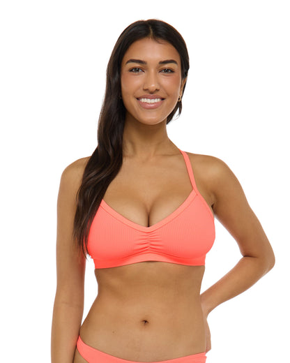 Ibiza Drew D-F Cup Swim Top - Sunkissed