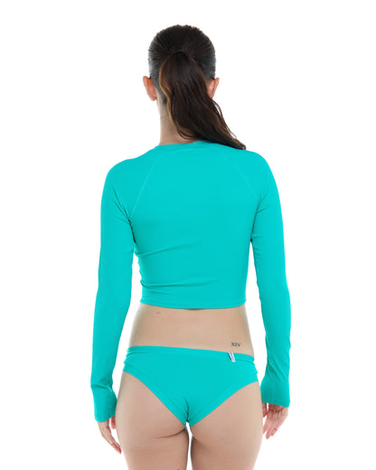 Ibiza Let It Be Crop Rashguard - Fairy