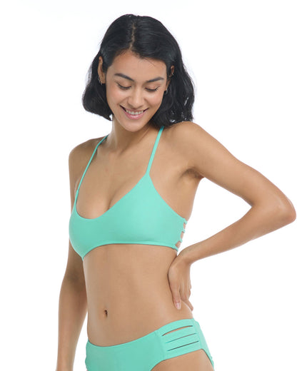 Smoothies Alani Bikini Top - Sea Mist