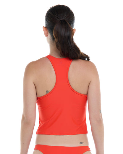 Smoothies Reva Crop Top - Poppy