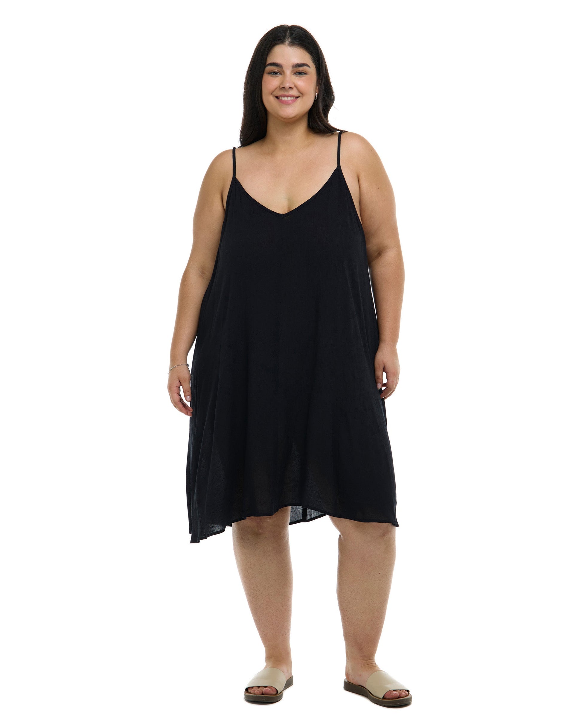 Nicole Dress Plus Size - Black