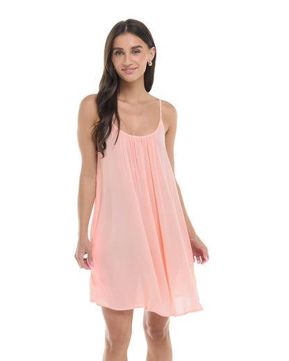 Navira Dress - Coral