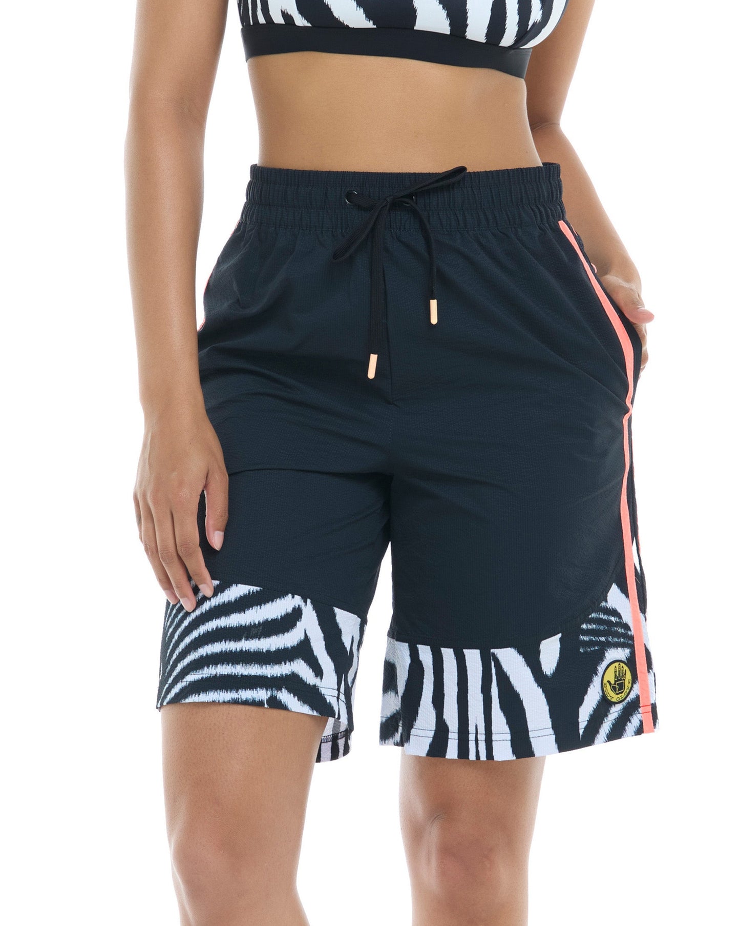 Glow Boyfriend Boardshort - Black