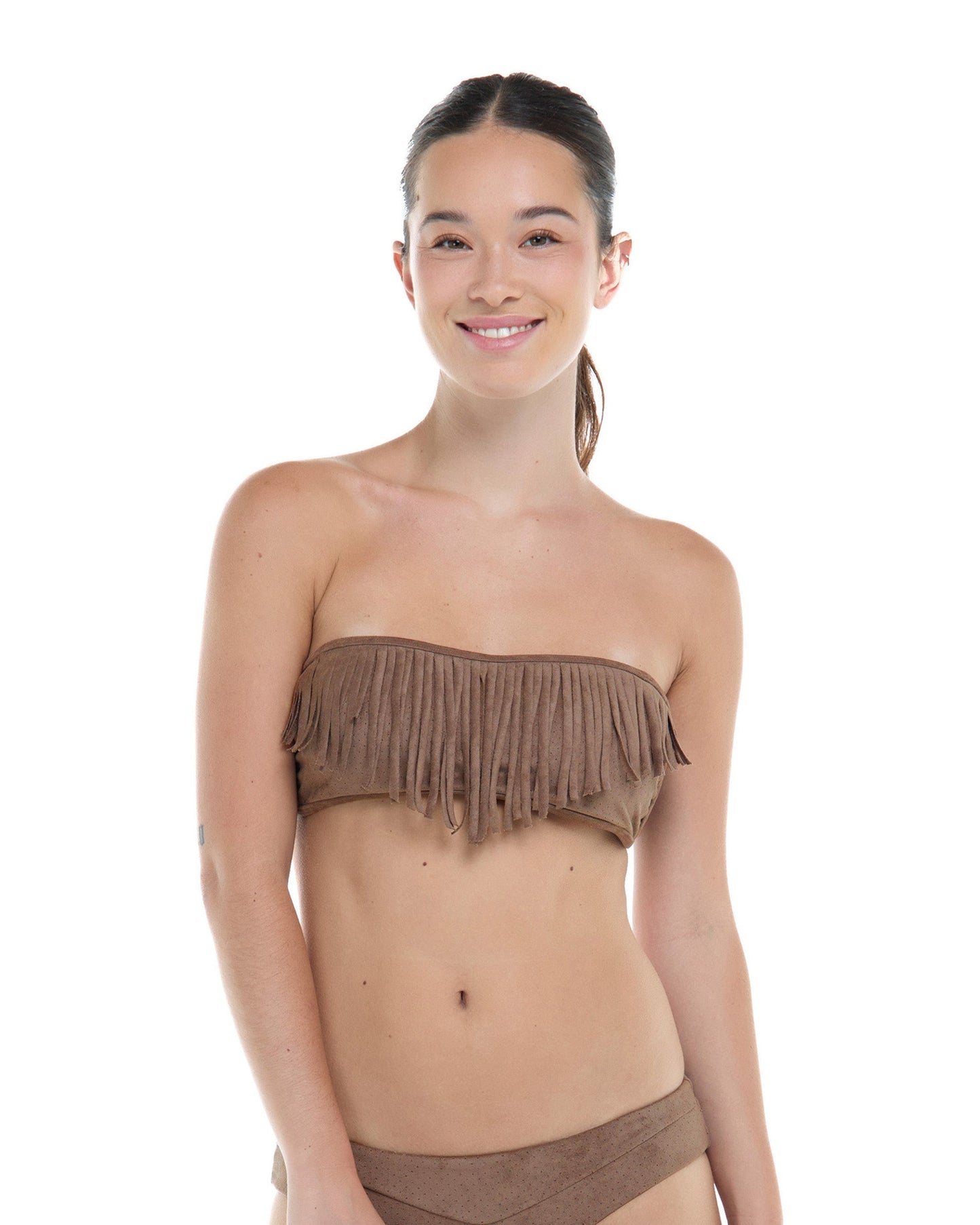 Daisy Mae Kai Unstructured Bandeau - Tan