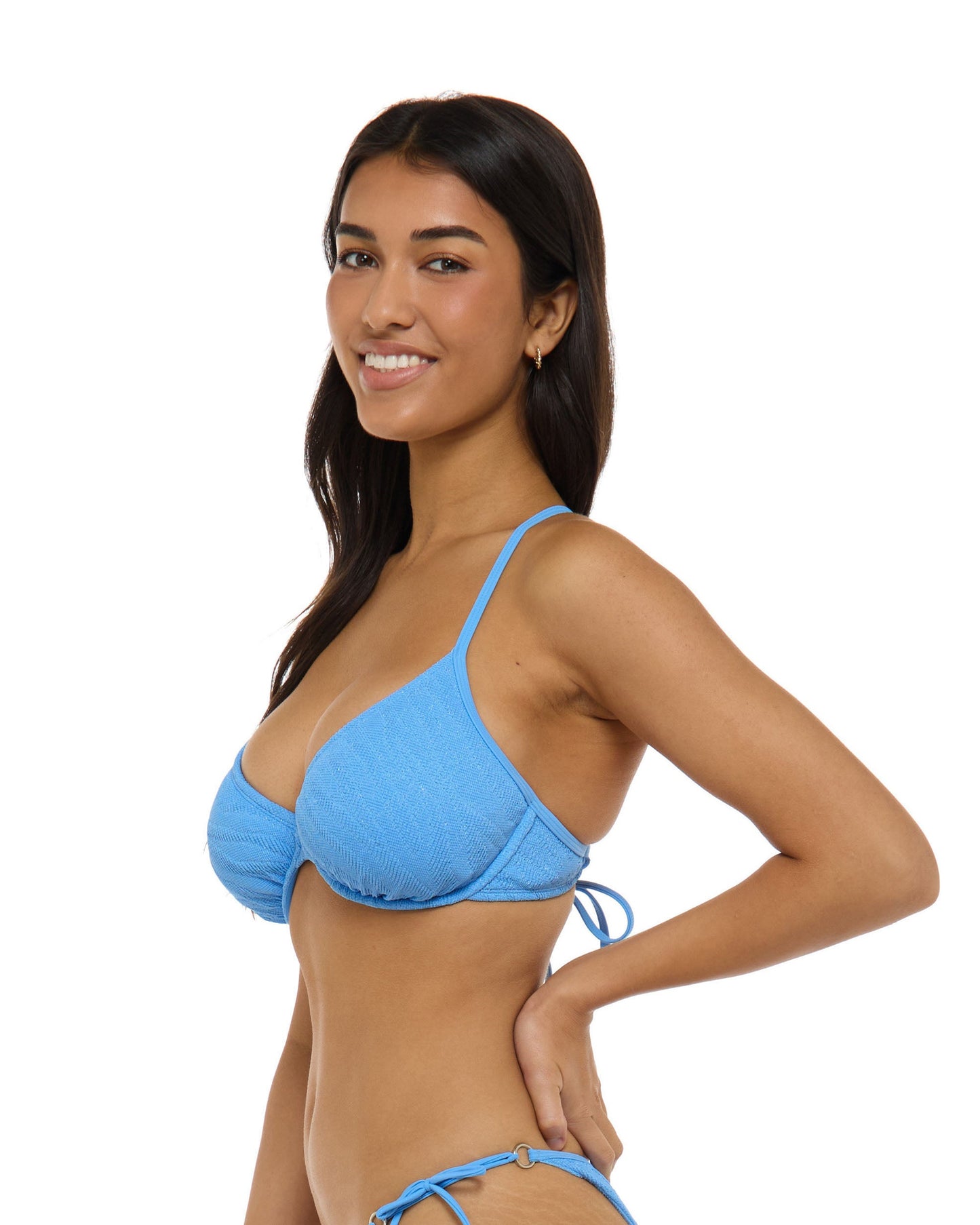 Glam Solo D-F Cup Bikini Top - Paradise