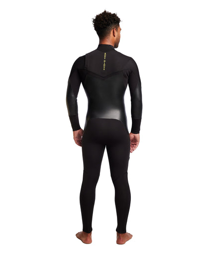 Men's 5370 4/3mm Chest Zip Fullsuit - Black
