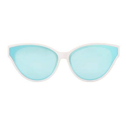 Lana Polarized Cat Eye Sunglasses - White