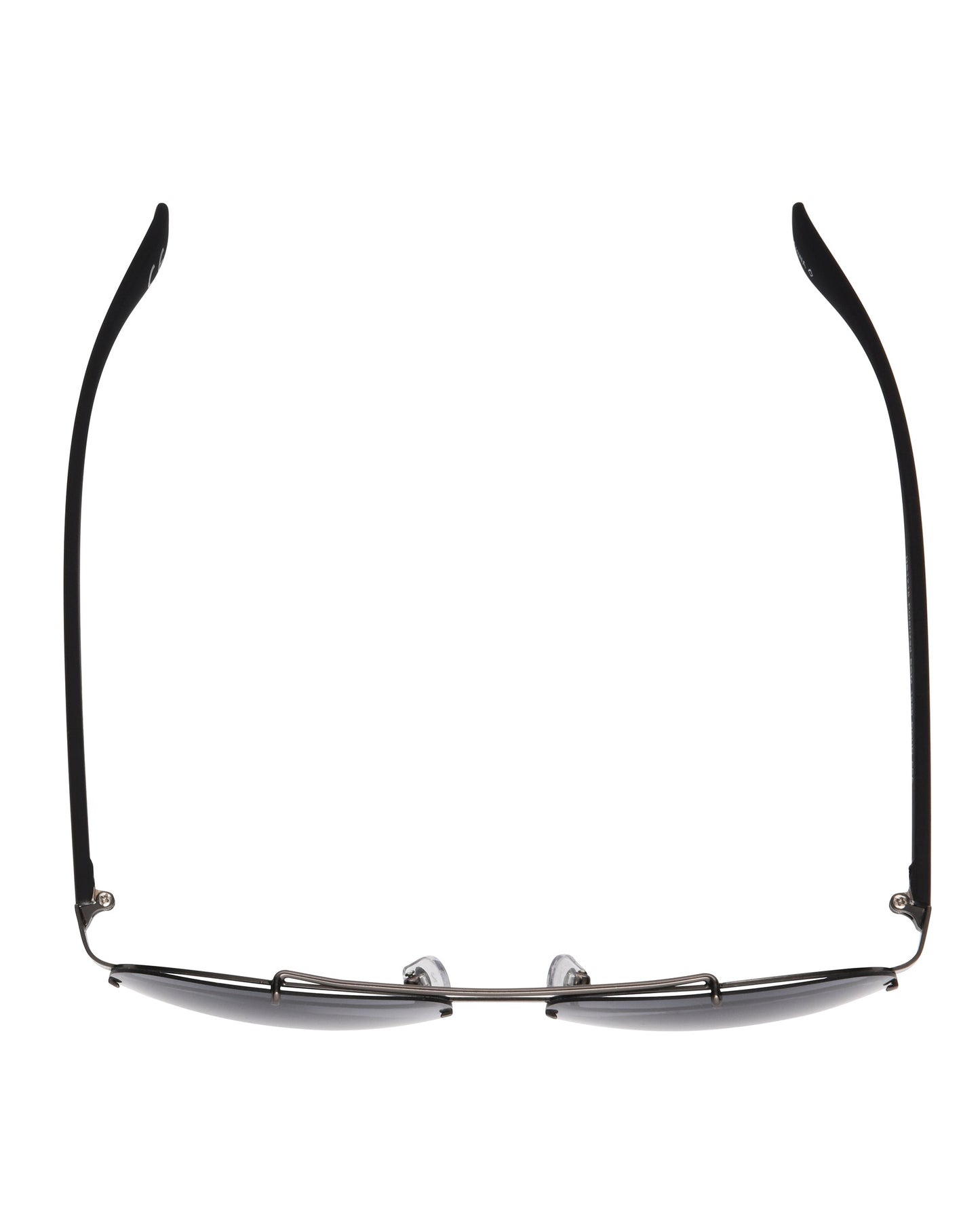 Rush Polarized Aviator Sunglasses - Gunmetal/Black
