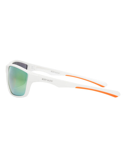 Stoked Wrap Sunglasses - White