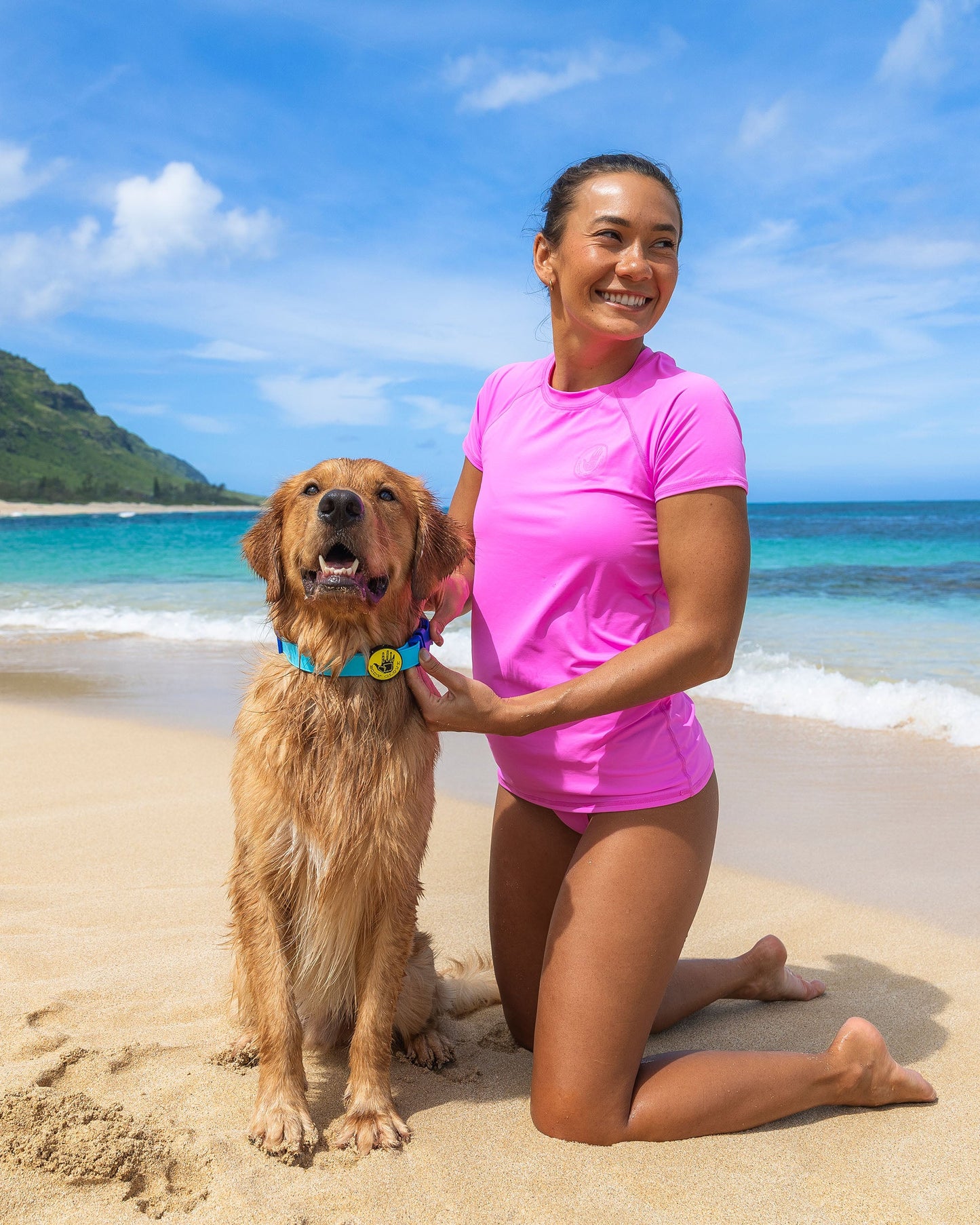 Waterproof Leash - Teal
