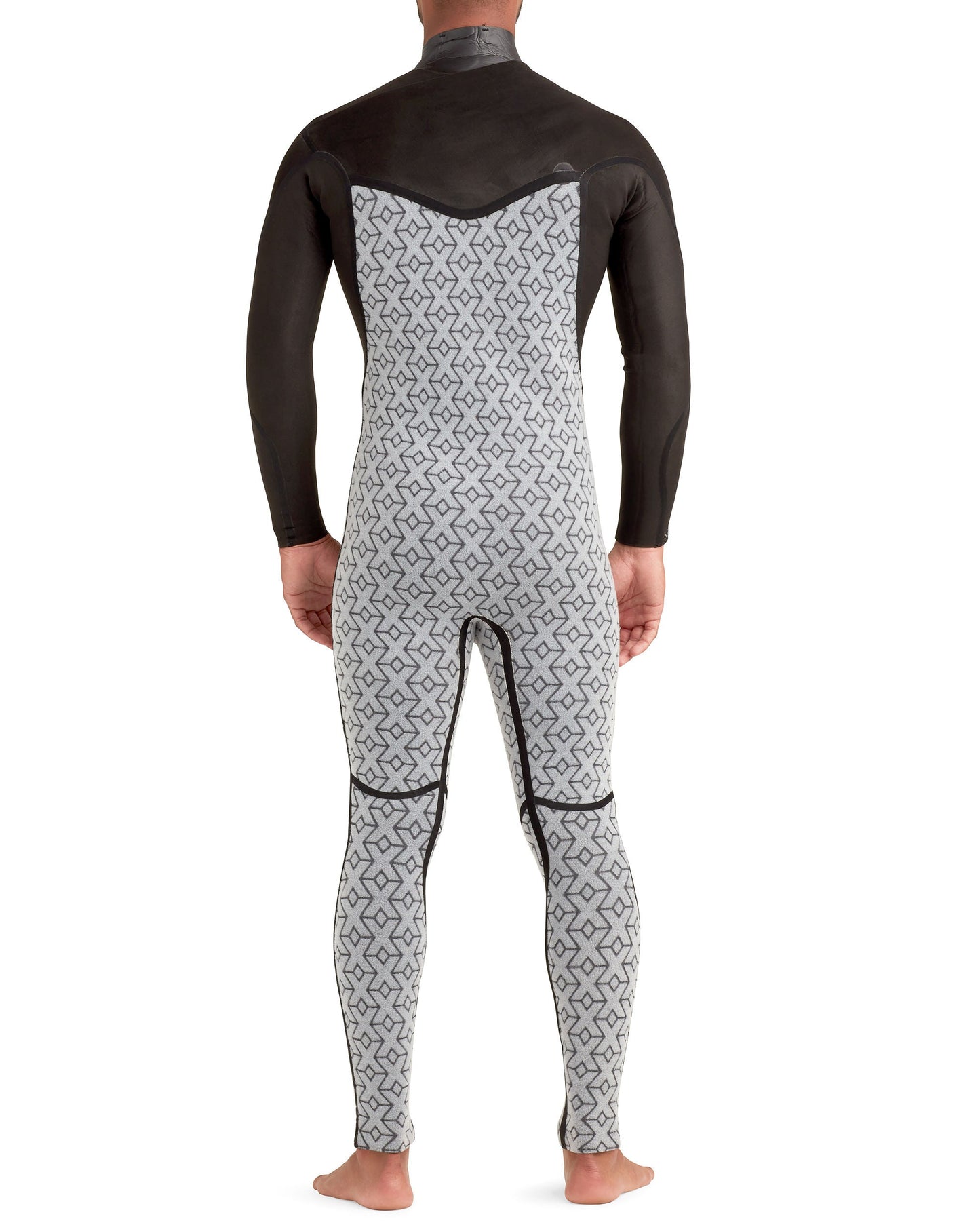 Variant 4/3mm Men's Chest-Zip Fullsuit - Black