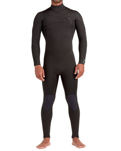 Variant 3/2mm Men's Chest-Zip Fullsuit - Black