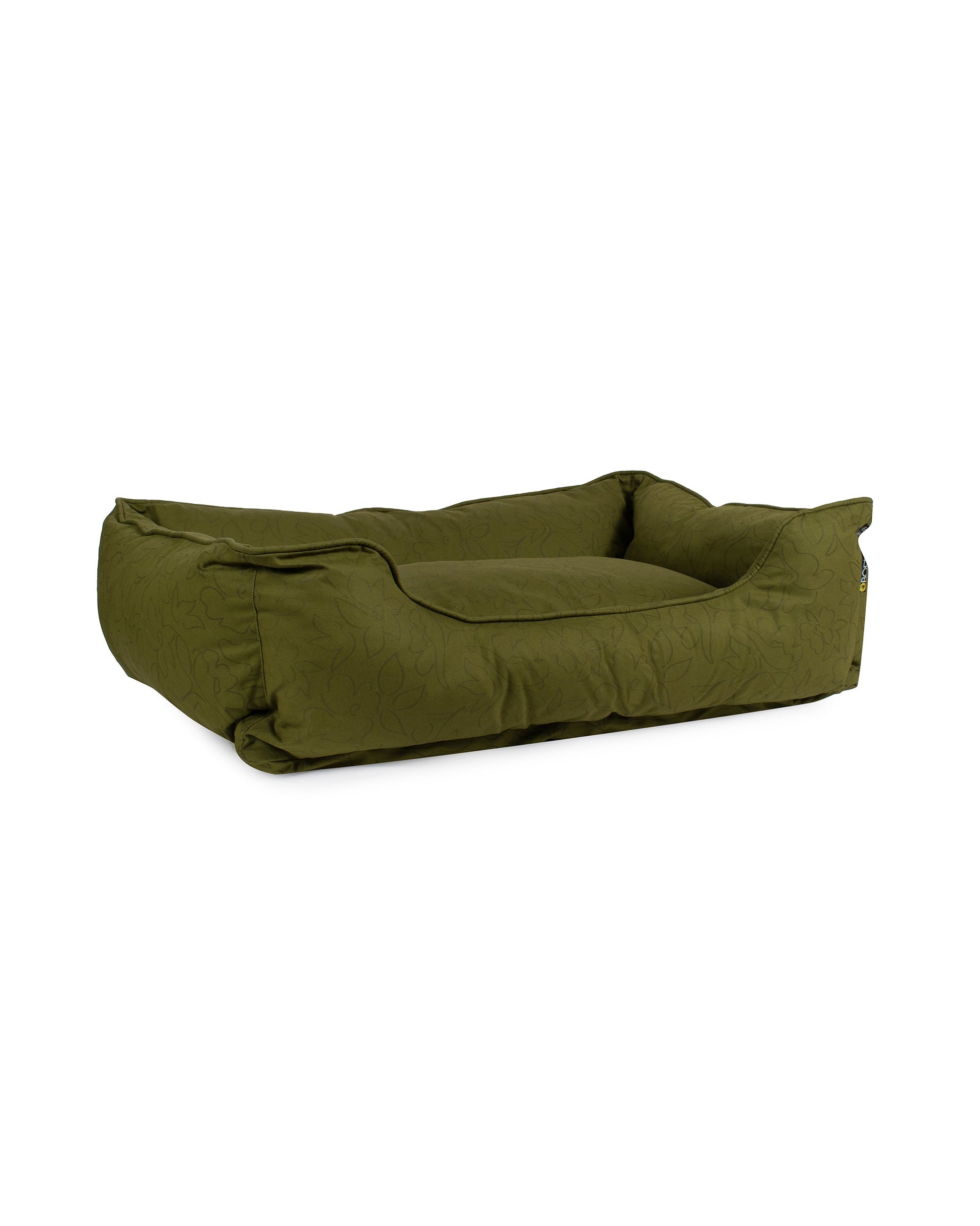 Paintflower Kuddler Pet Bed - Moss
