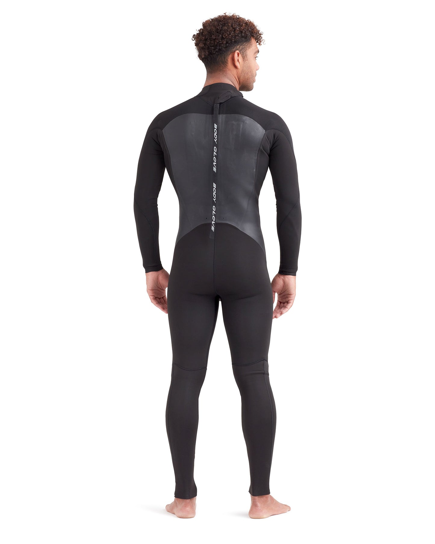 Phoenix 4/3mm Men's Back-Zip Fullsuit - Black