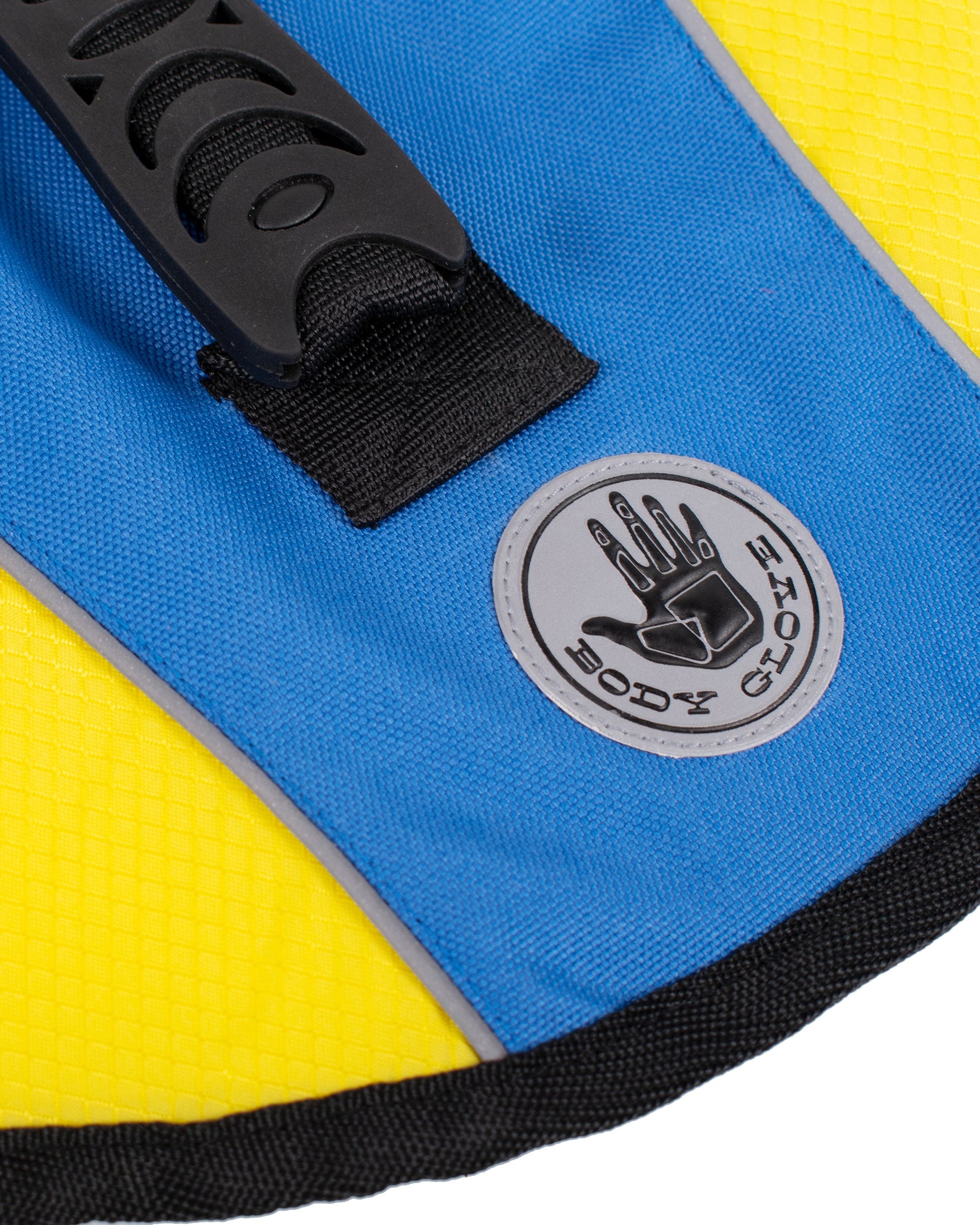 Ripstop Pet Life Jacket - Yellow / Blue