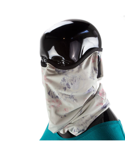2-Pack Women's Cooling Gaiter Face Masks - LightBlue/OffWhitePrism